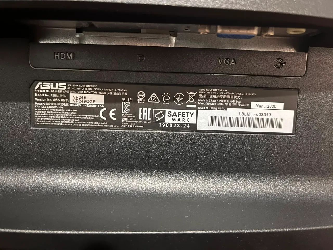 Monitor Gamer Asus 144Hz - Foto 4