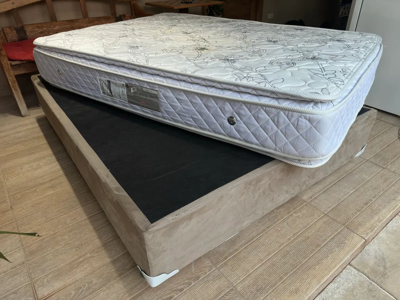Cama Box Casal  Molas Ensacadas Individuais   - Foto 3