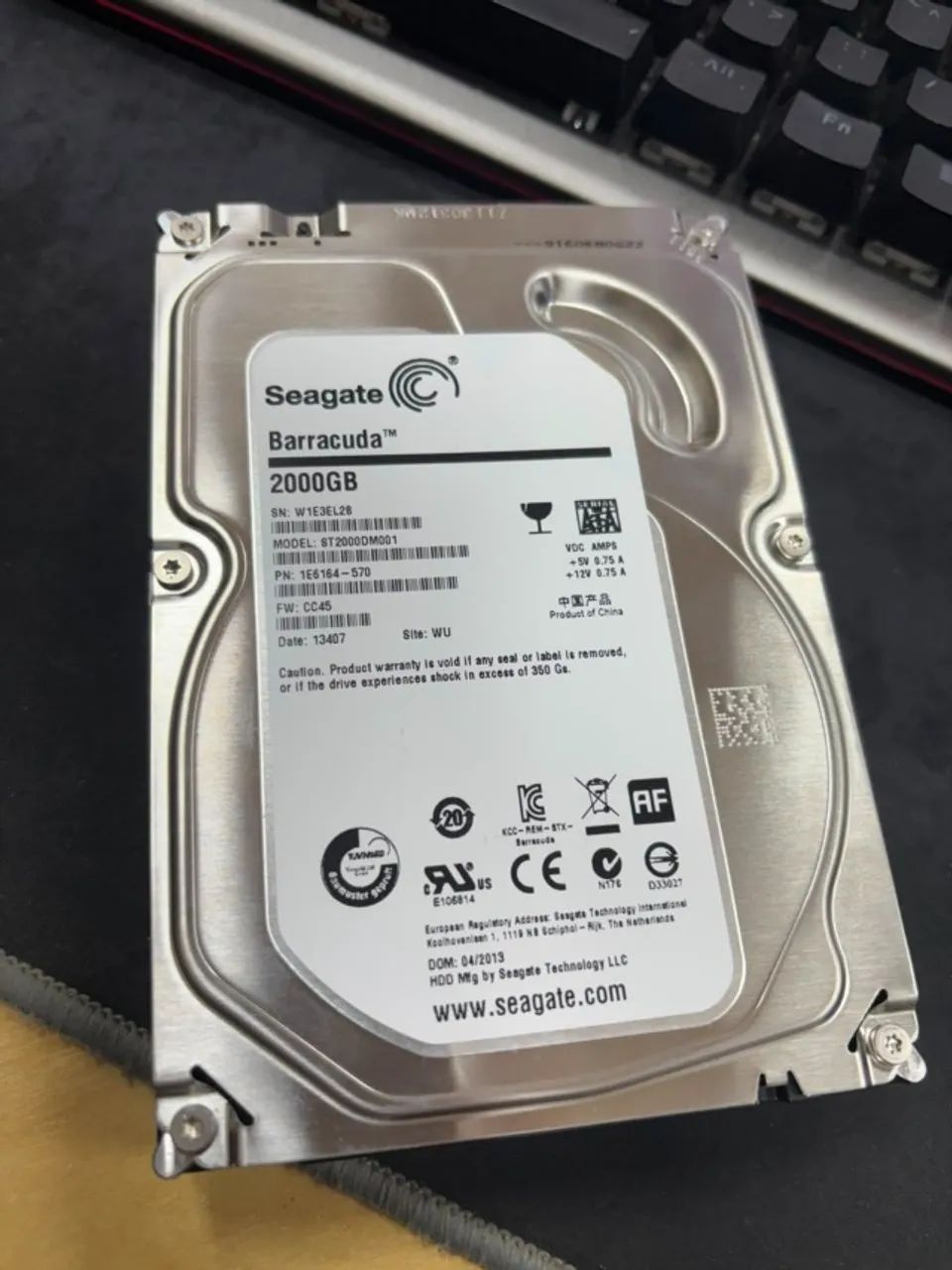 HD Disk Seagate Barracuda - 2TB