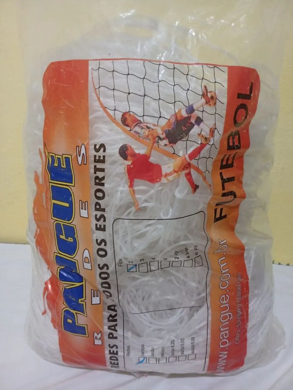 Vendo bola de futebol oficial mais rede