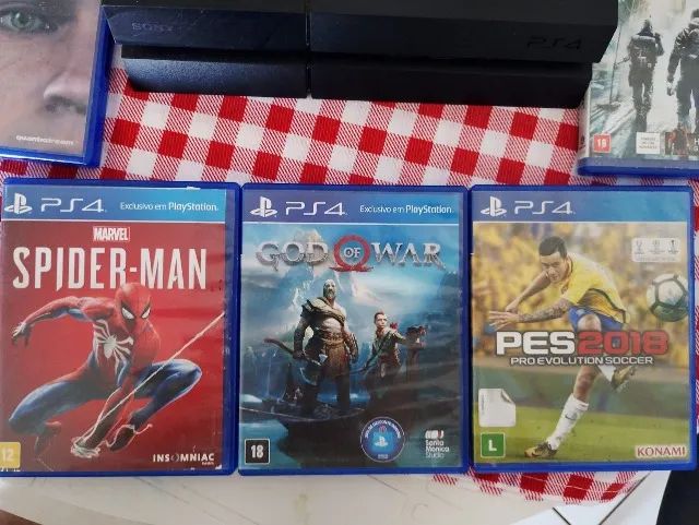 VENDO PS 4 500G COM 15 JOGOS - Foto 5
