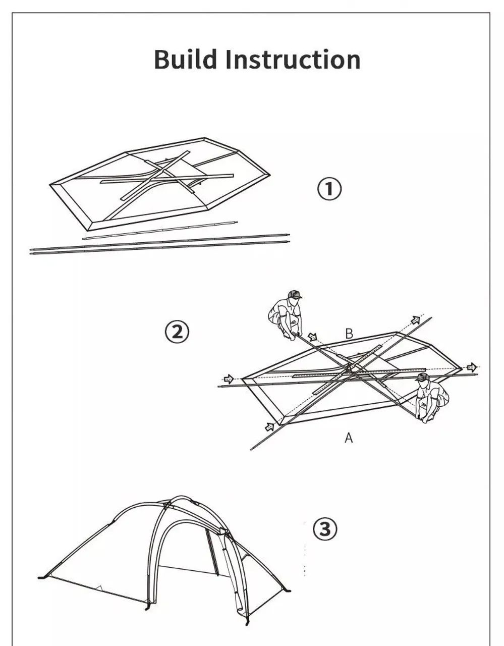 Barraca Naturehike Hiby 3 pessoas  - Foto 3