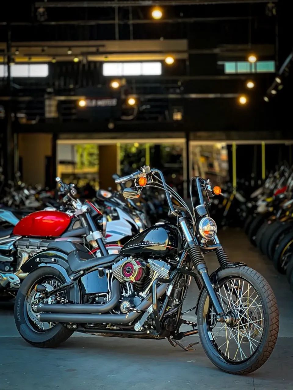 HARLEY DAVIDSON BLACKLINE FXS