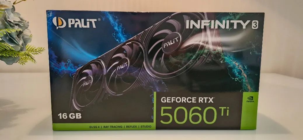 Placa de Vídeo Nvidia RTX 5060 Ti 16gb Palit Infinity