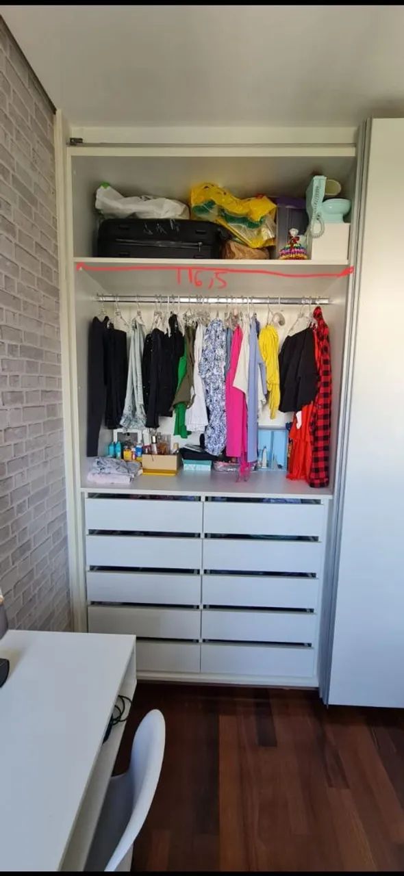 Guarda-Roupas Móvel Armário Planejado - Foto 3