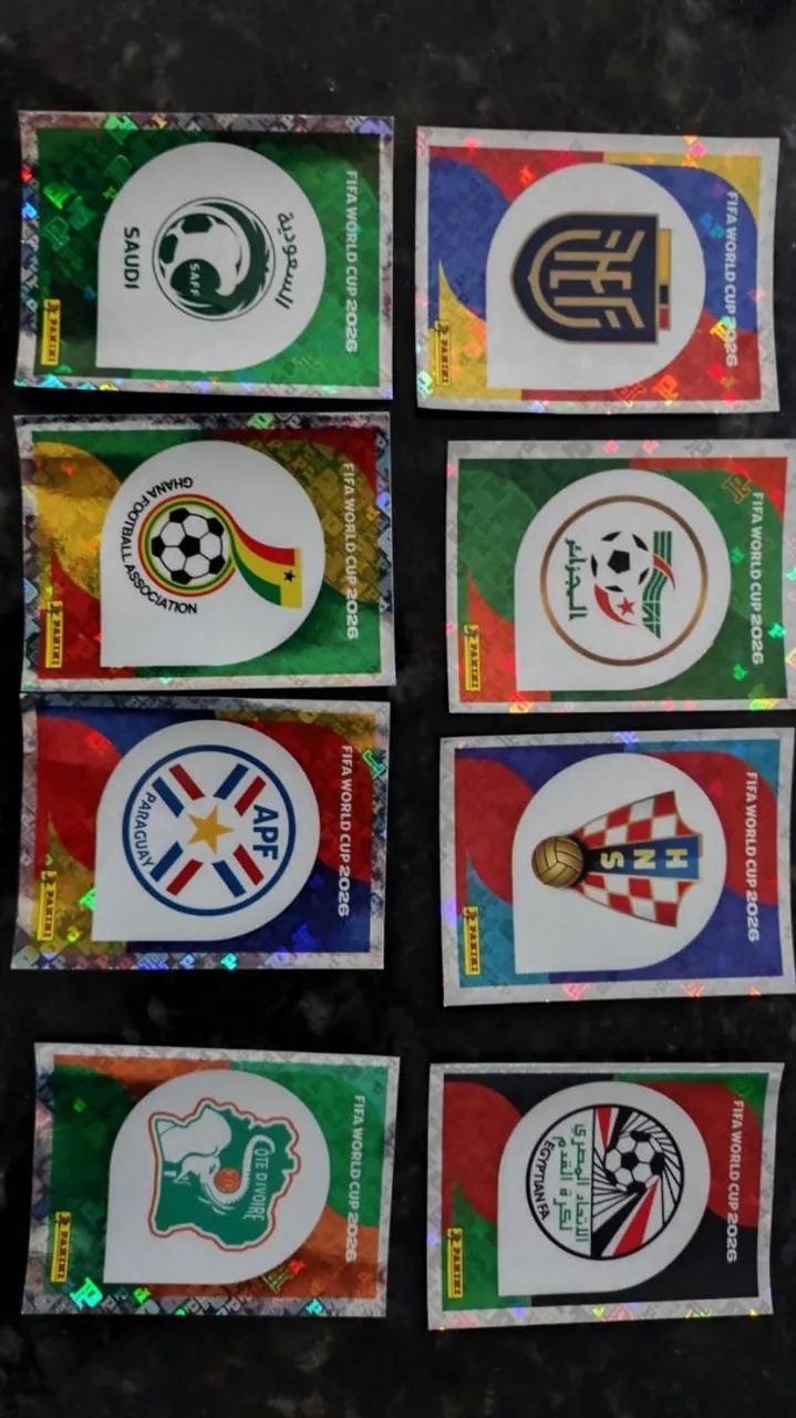 Super lote com figurinhas da copa do mundo 2026 - Foto 5
