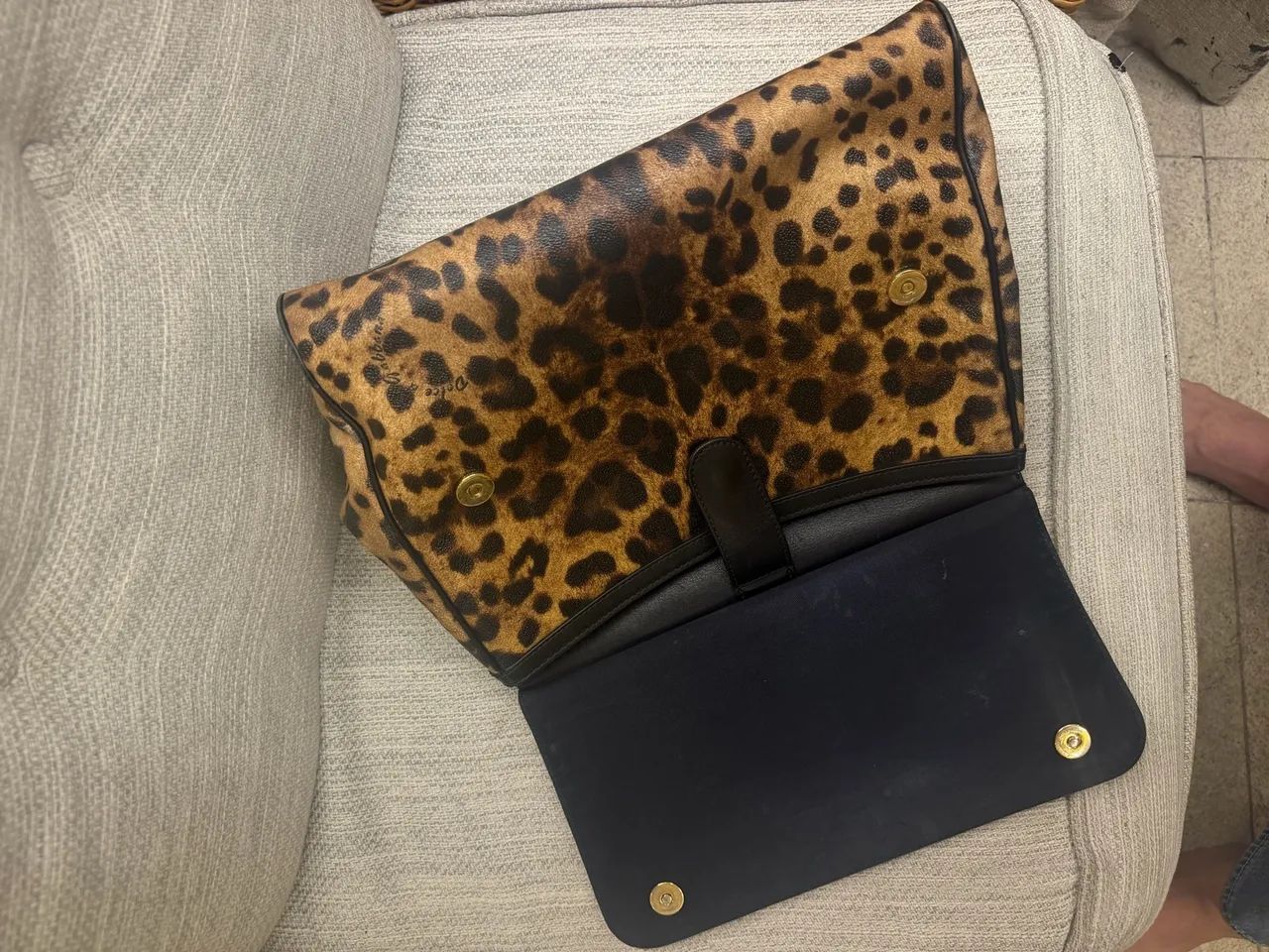 Bolsa Dolce & Gabanna Sicily Leopard  - Foto 4