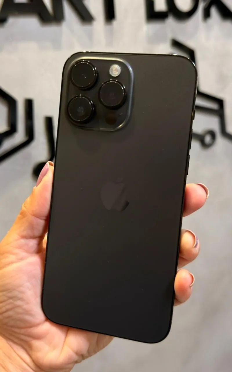 iPhone 14 Pro Max Space Black 256GB (Nota e 3 meses de garantia