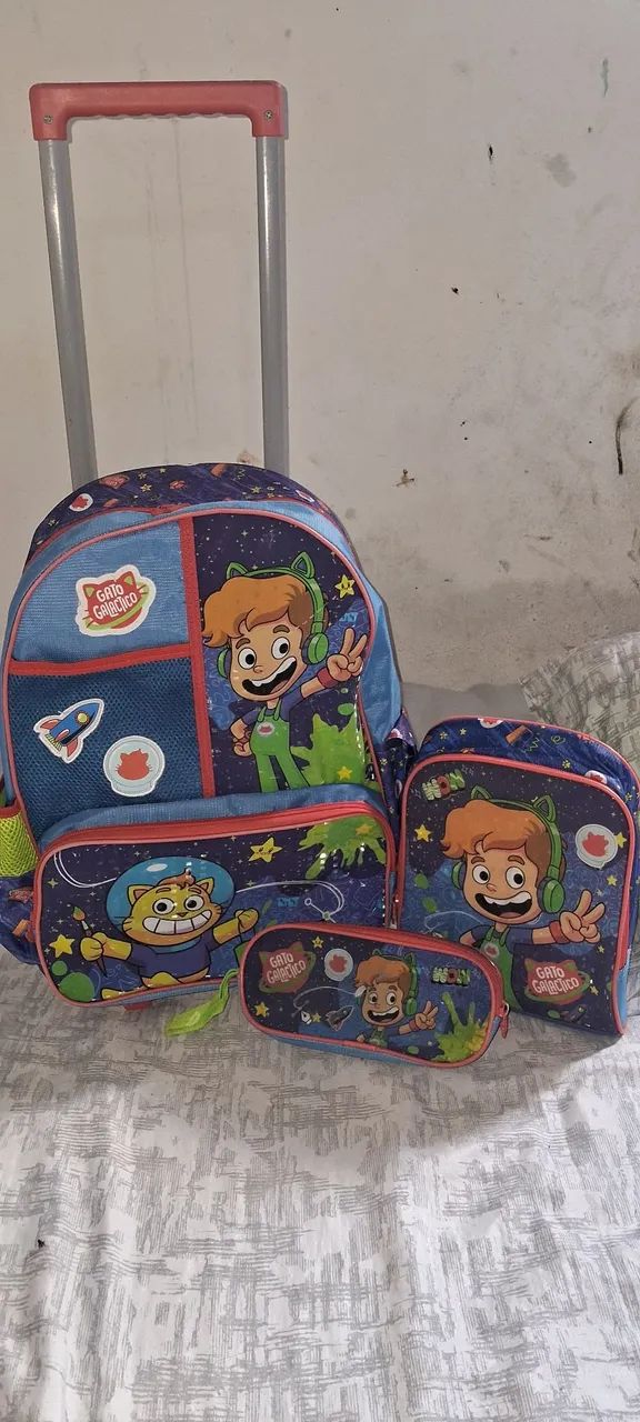Kit Mochila do gato galático  - Foto 2