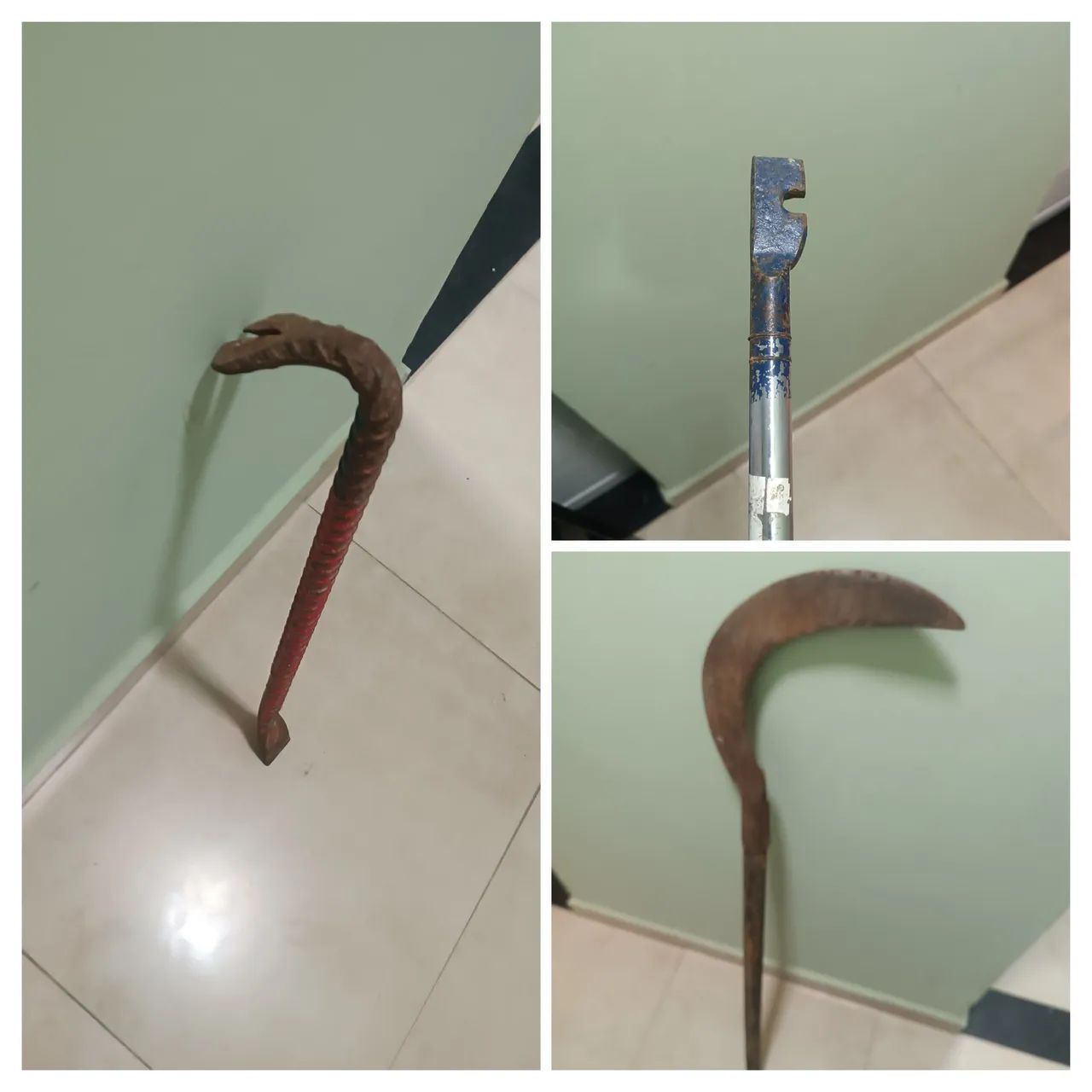Vendo Algumas Ferramentas de Obra - Alavanca Cavadeira Riscadeira - Foto 4