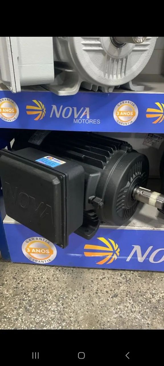 MOTOR ELÉTRICO 10CV 220/440/508 MONO 3500RPM ip56 NOVA - Foto 2