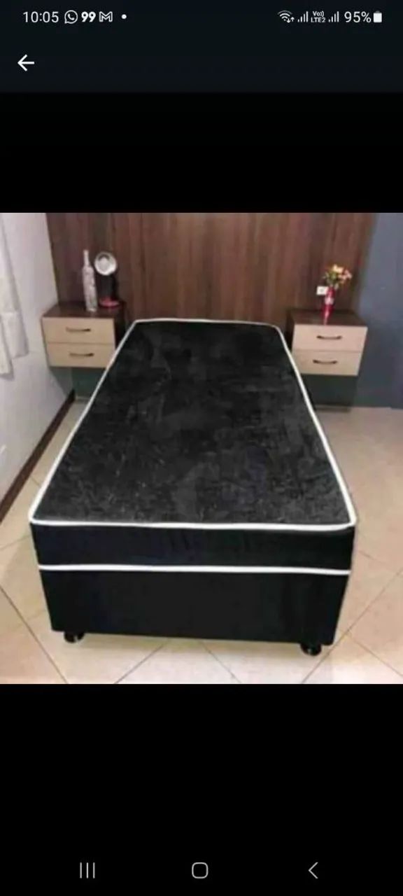 Cama Box de Solteiro 