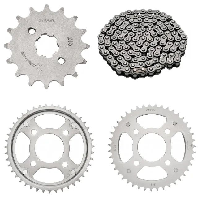 71827 - Kit Coroa Pinhão Corrente CG 150 TITANIUM - Foto 5