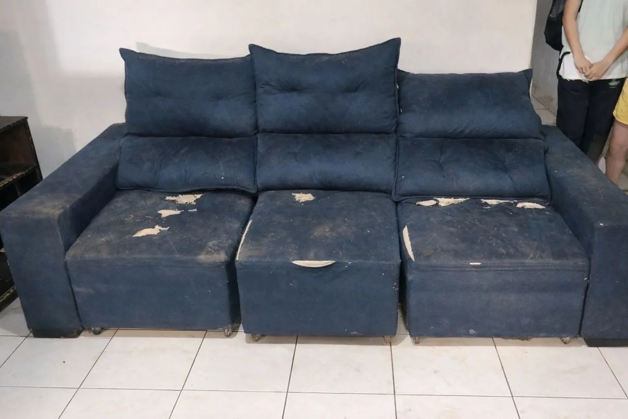 Reforma de Sofá em Novo Gama GO com Retirada e Entrega - Foto 4
