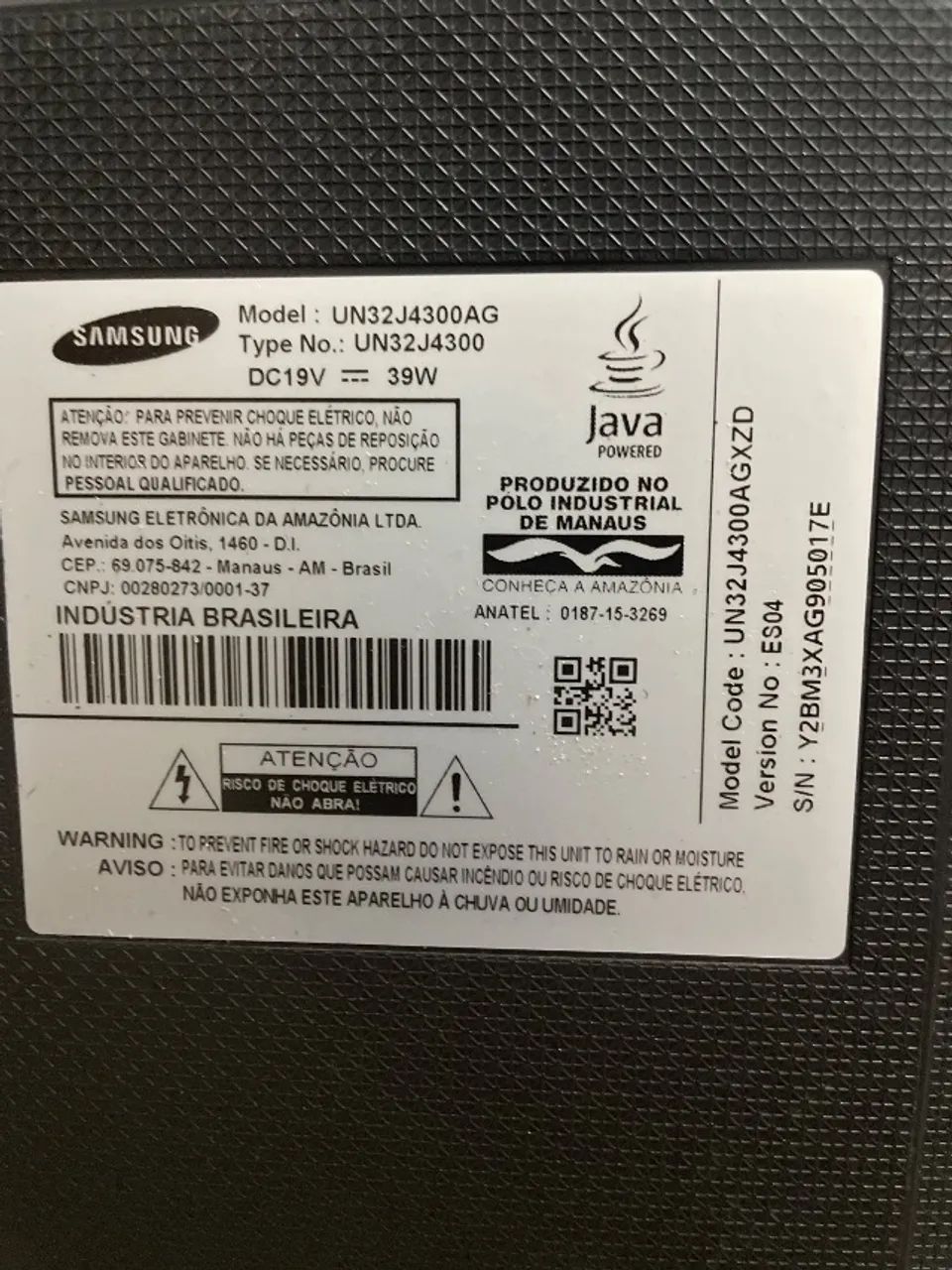 TV Smart Samsung com defeito  - Foto 2