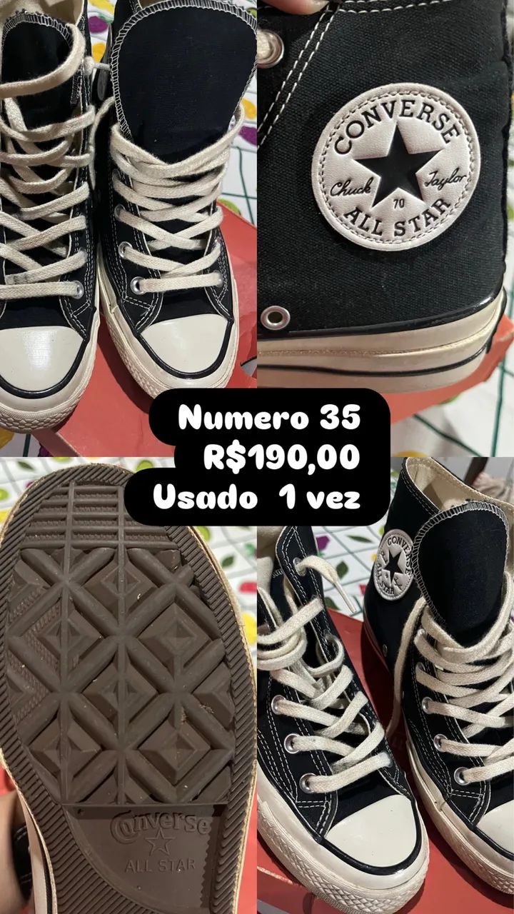 Tênis AllStars N 35 novíssimo  - Foto 3