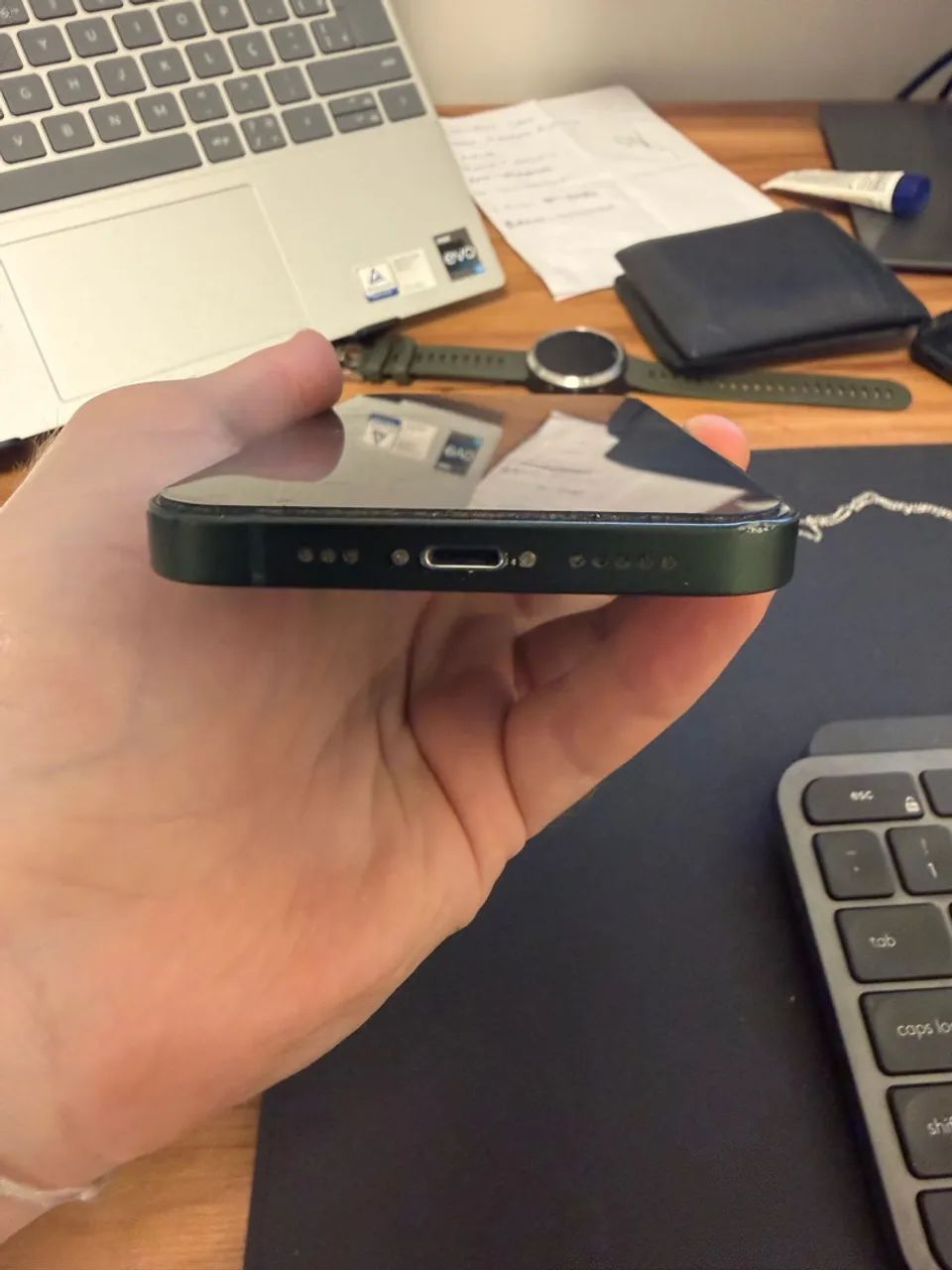 iPhone 13 128GB Verde em ótimo estado - Foto 3