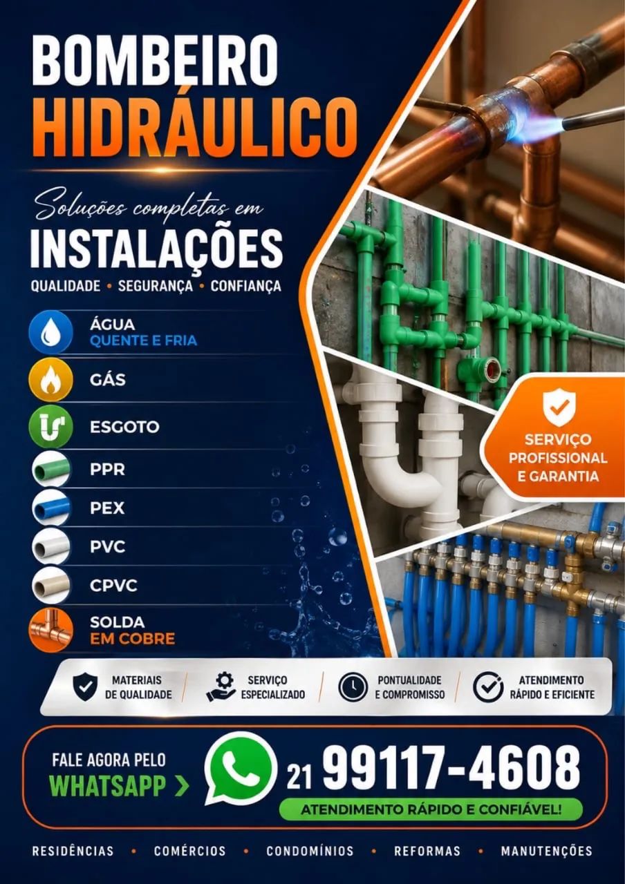 BOMBEIRO HIDRÁULICO 