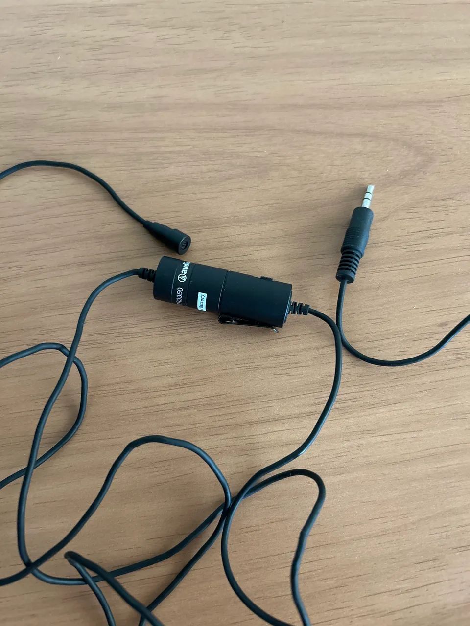 Microfone Lapela Audio-Technica ATR3350iS