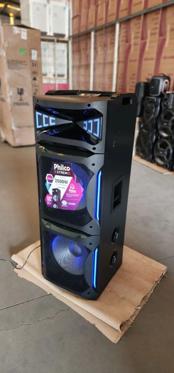 Caixa de Som Philco PCX30000 2500W RMS Bluetooth - Foto 4