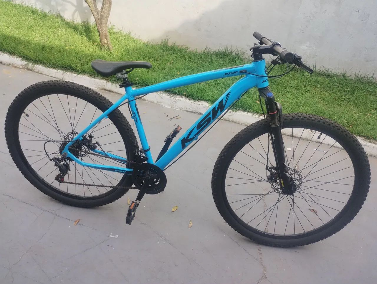 Bicicleta semi-nova KSW top.