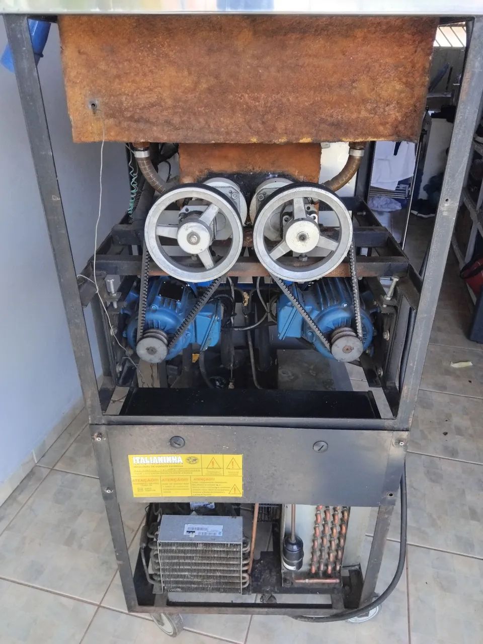 Máquina de sorvete expresso 