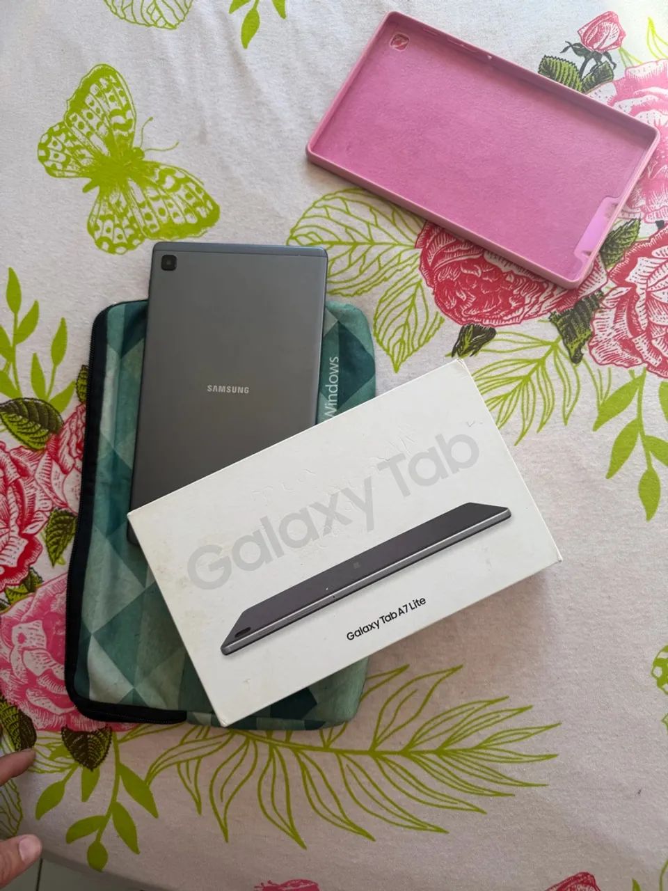 Tablet Samsun com chip pra hoje 850 - Foto 2