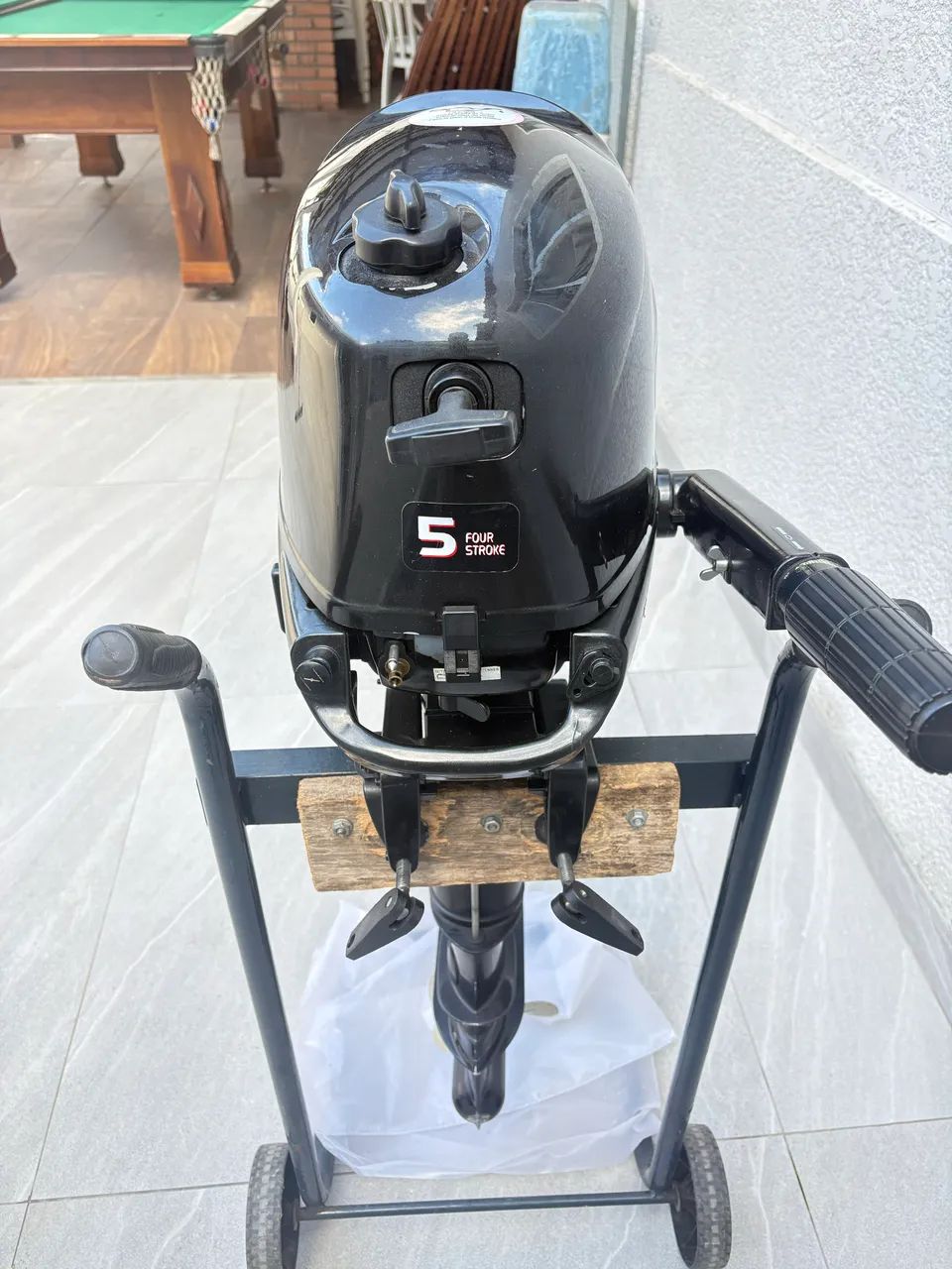 Motor de poupa Hidea 5 HP - Foto 5