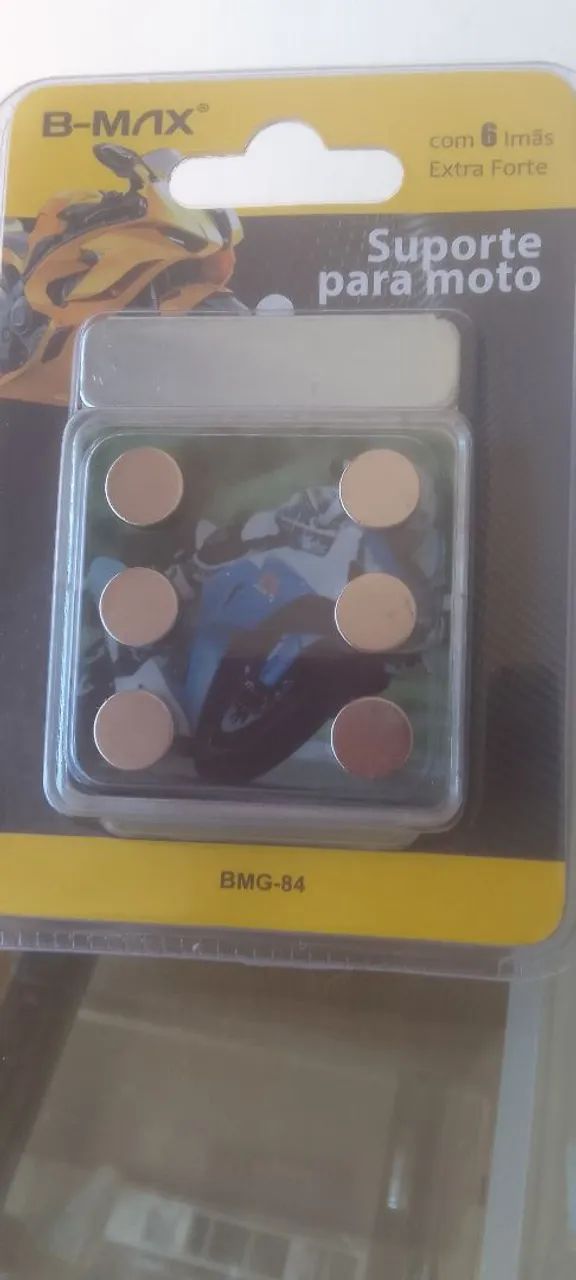 Suporte de celular para moto com 6 imãs extra forte - Foto 2
