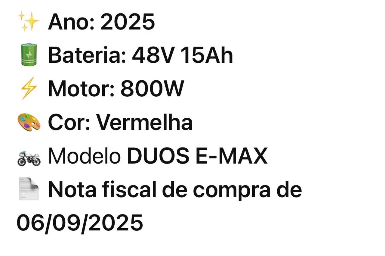 BICICLETA ELÉTRICA DUOS E-MAXX - Foto 5