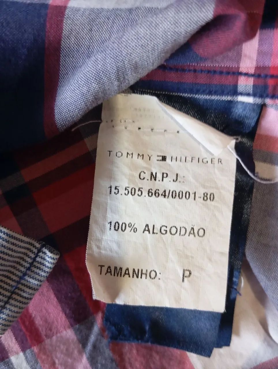 Camisa Tommy Hilfiger Original Tamanho P - Foto 5