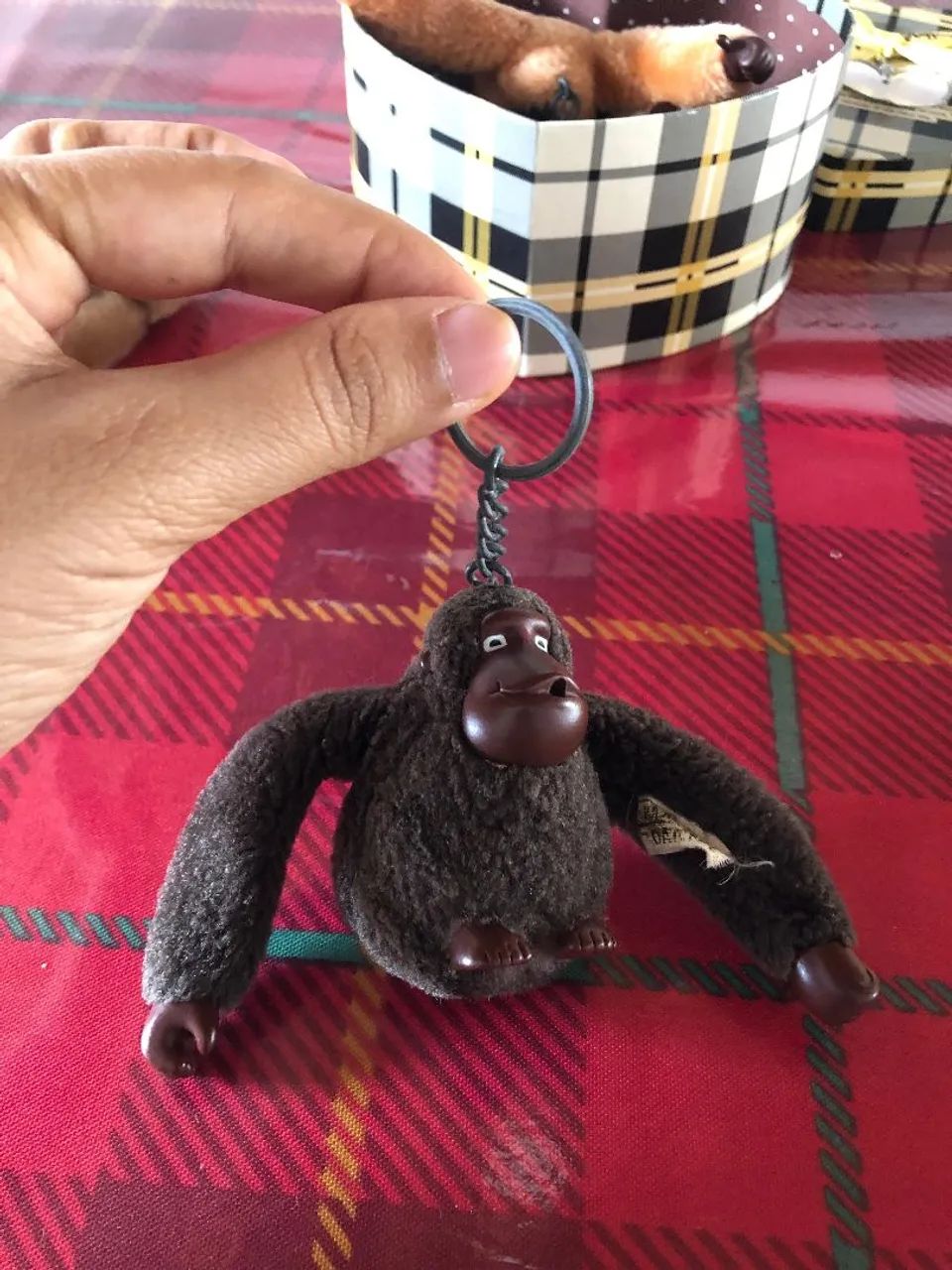 Macaco marrom da kipling