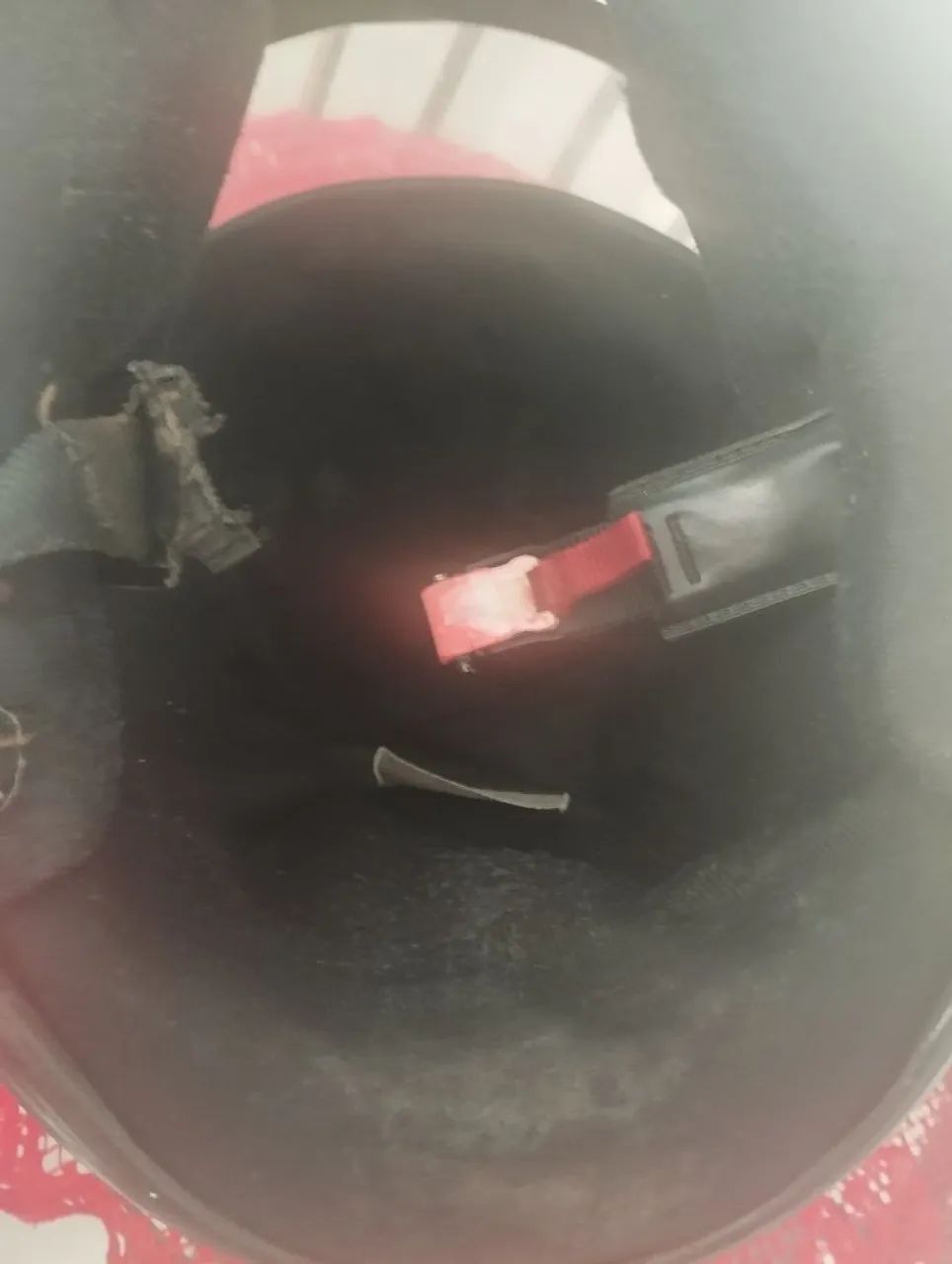Capacete usado