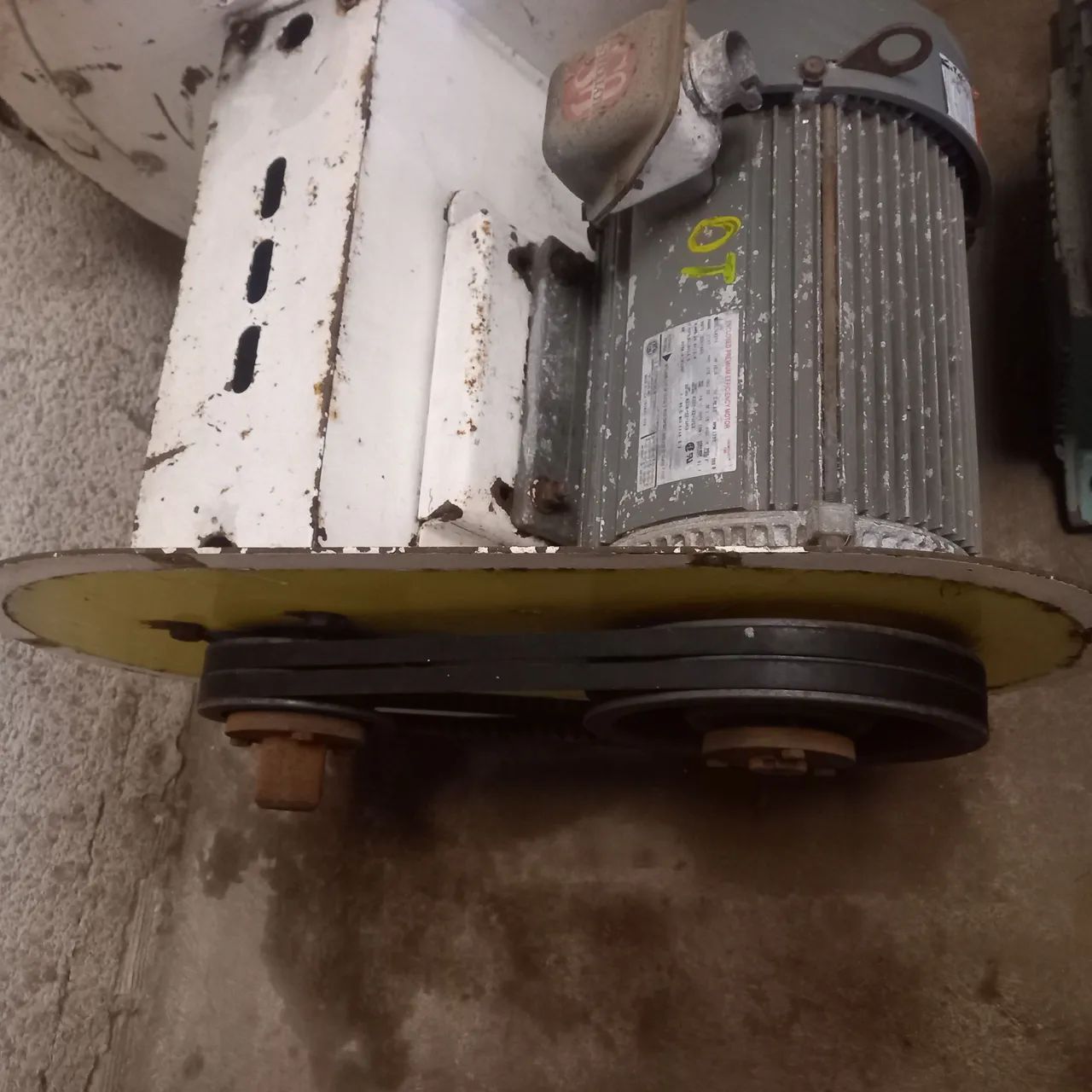Ventilador caracol industrial 