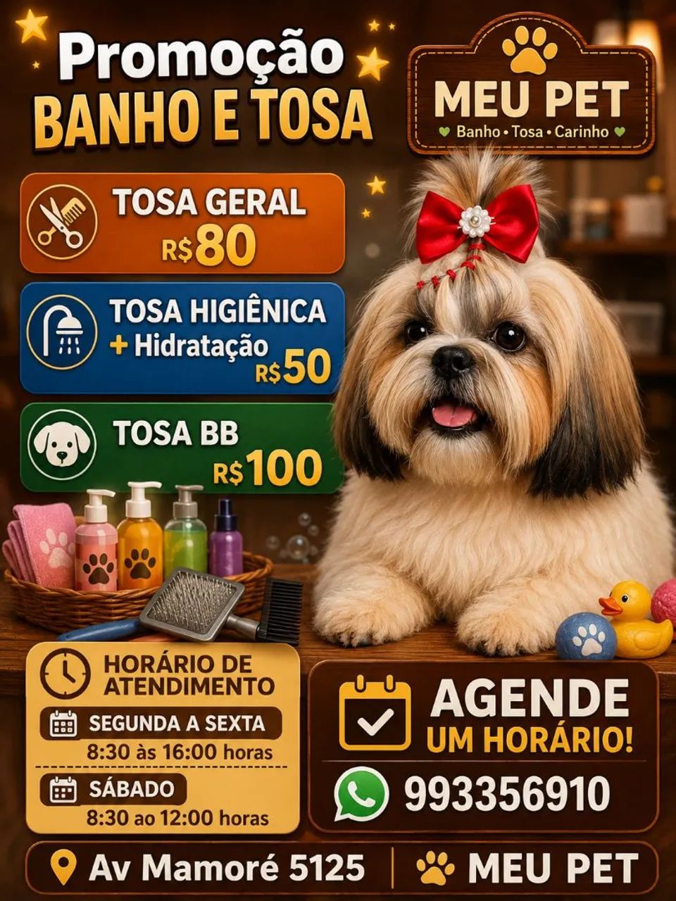 MEU PET BANHO E TOSA  - Foto 2