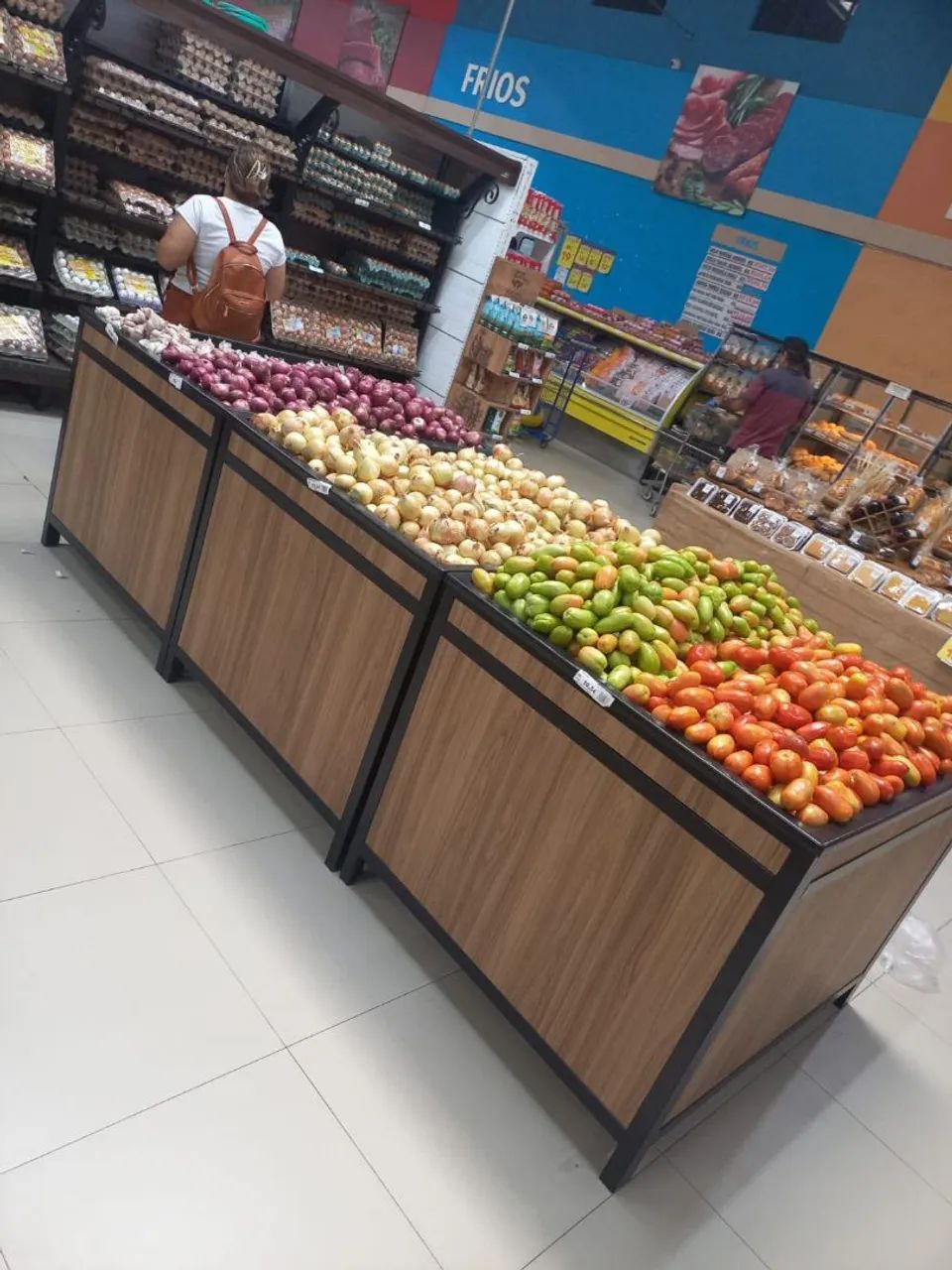 Banca expositor vasca de frutas e verduras Hortifruti  - Foto 5