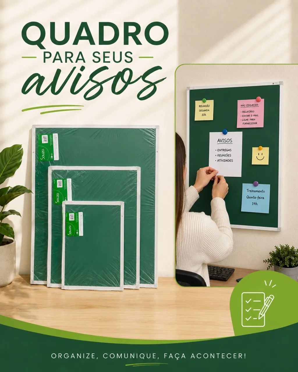 Quadro para avisos  - Foto 2