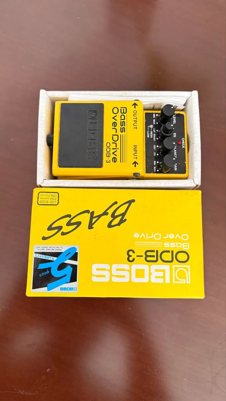 「美品」BOSS ODB-3 Bass OverDrive Boss ODB-3 - Bass Overdrive - Instrumentos musicais - Freguesia