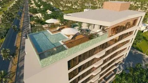 Flat Perto Mar One Beach CArneiros - Foto 2