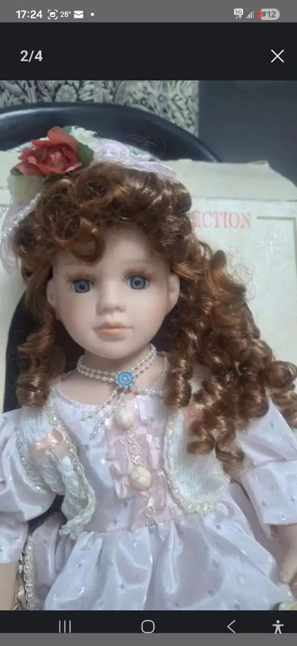 Boneca de Porcelana the Princess Collection - Foto 2