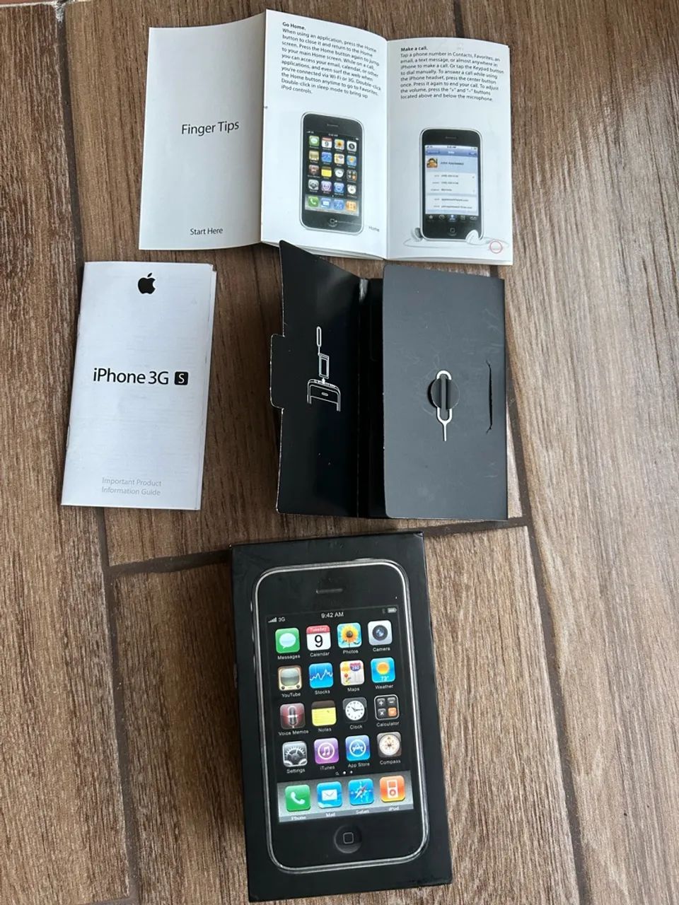 iPhone 3GS na caixa funcionando para colecionar  - Foto 3