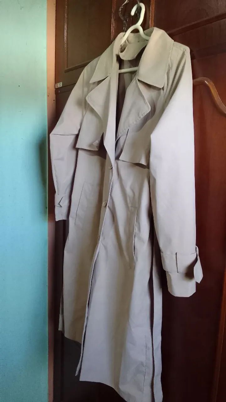 Trench coat feminino G (não é de marca) - Foto 3