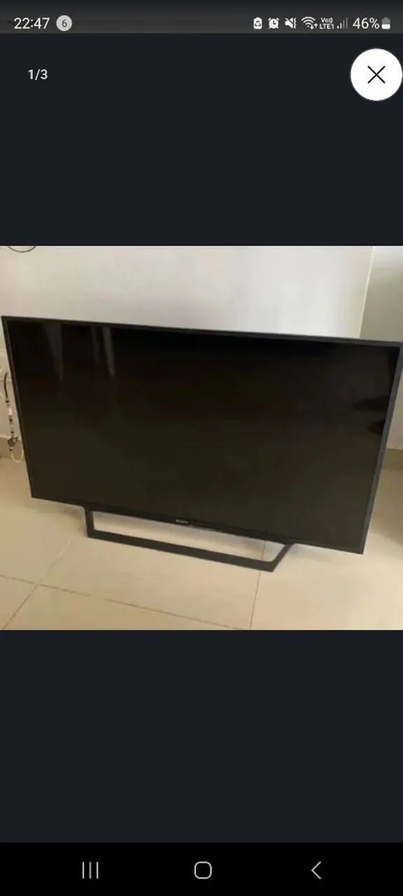 TV SonyKDL-48W Fullhd 49 polegadas.
