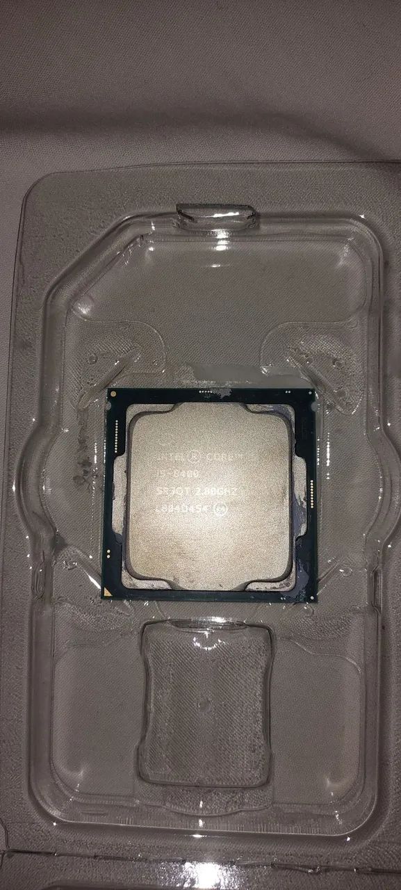 Processador Intel 8400 com cooler intel