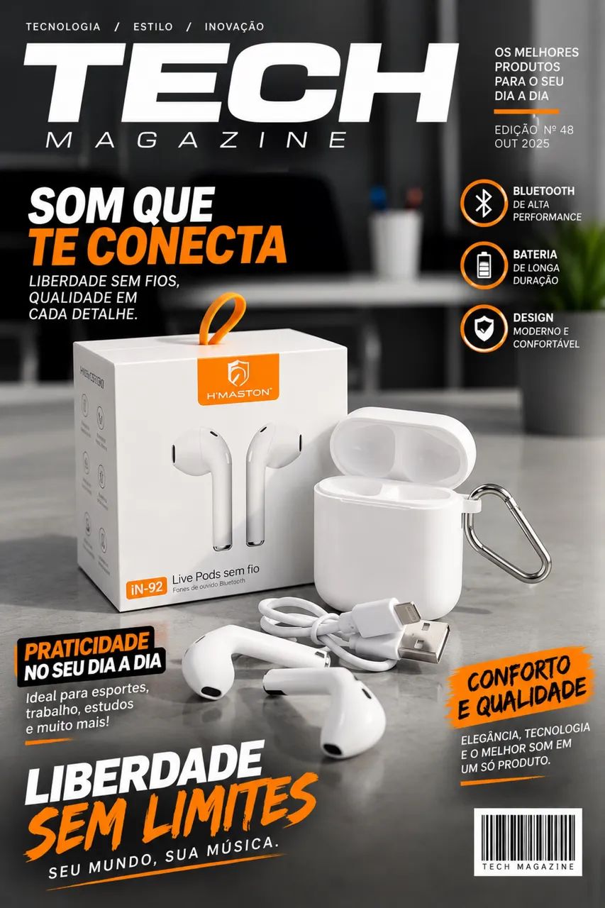 Fone Bluetooth AirPods 