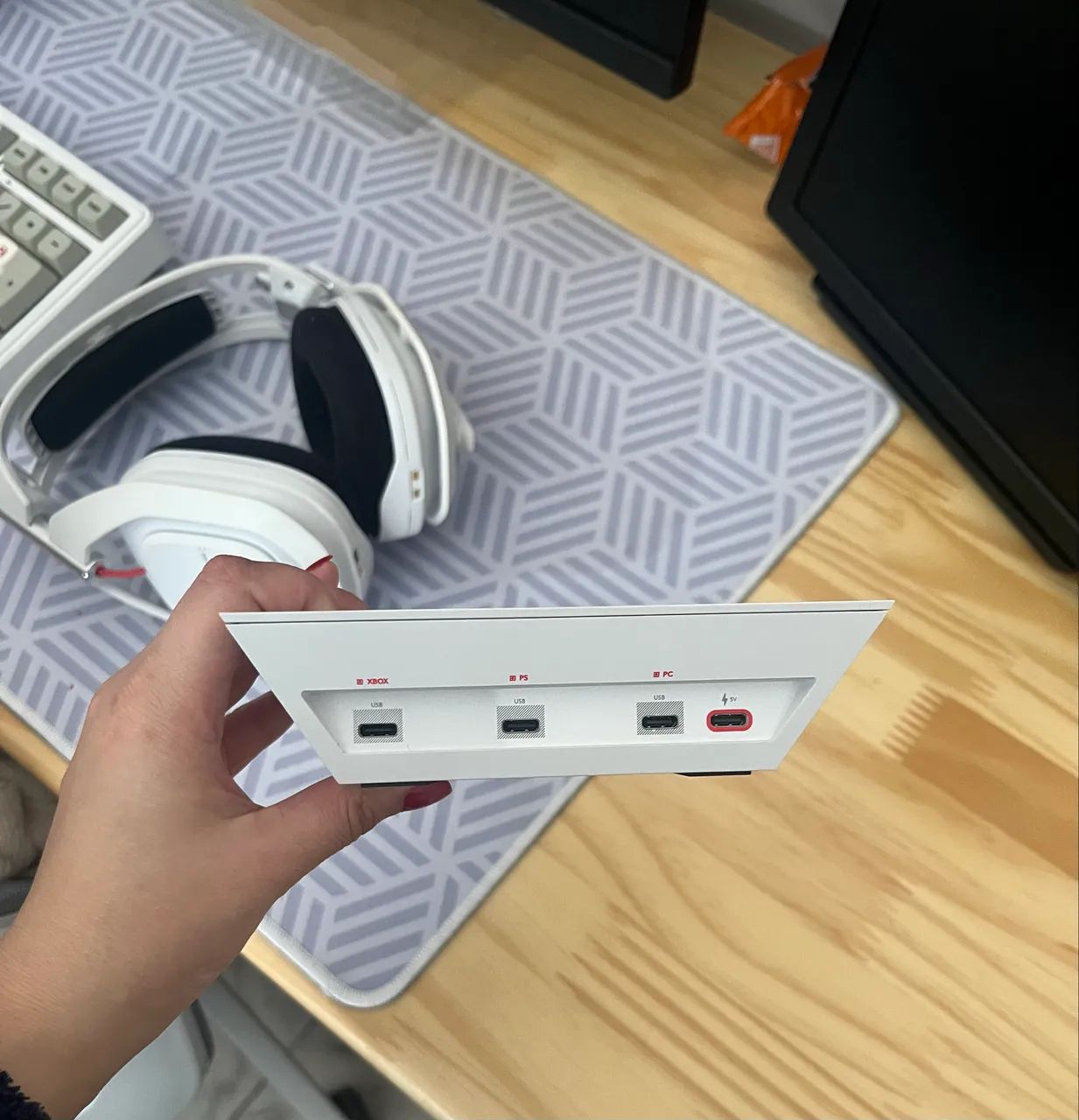 Logitech Astro A50 branco - Foto 4
