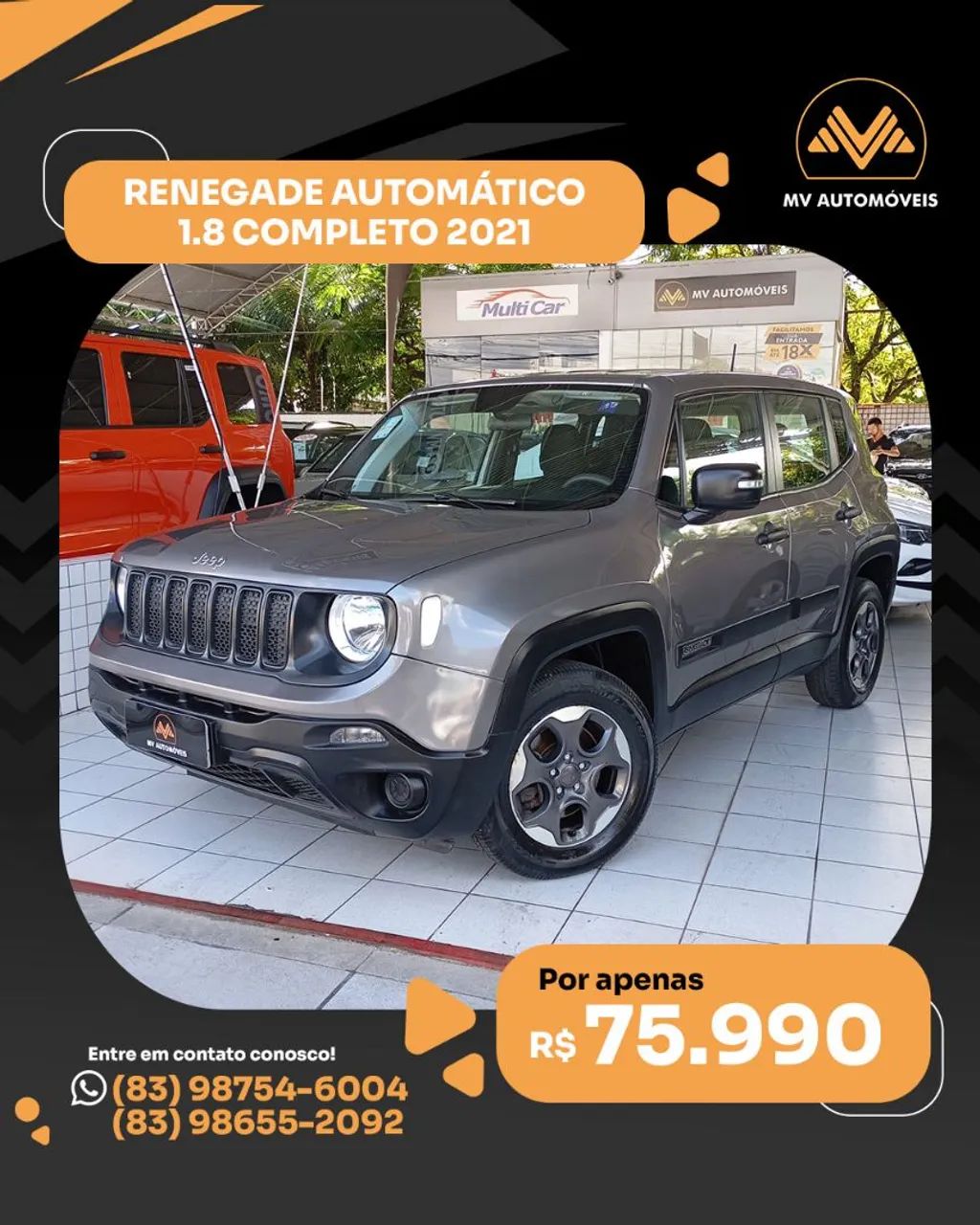 Jeep Renegade Renegade 1.8 4x2 Flex 16V Aut. 2021