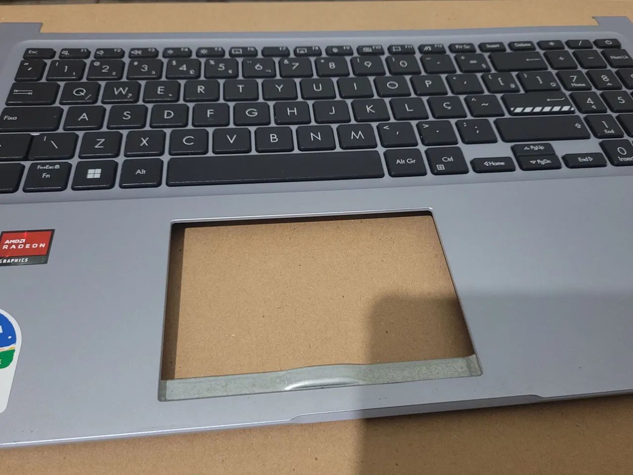 Base com Teclado p/ Notebook Asus M1502 M1502I M1502IA M1502Y M1502YA - Foto 4