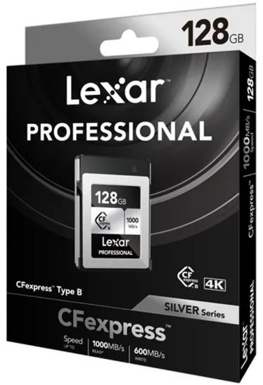 Memoria CF Express Lexar 128GB Silver