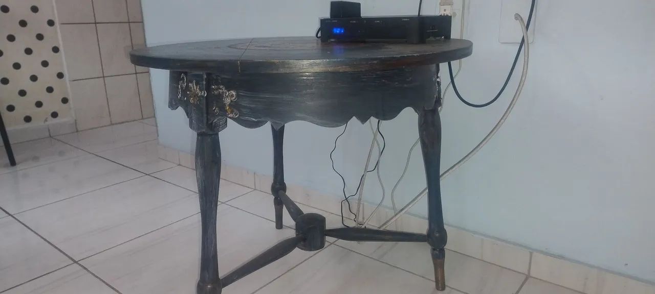 Mesa de centro retrô 